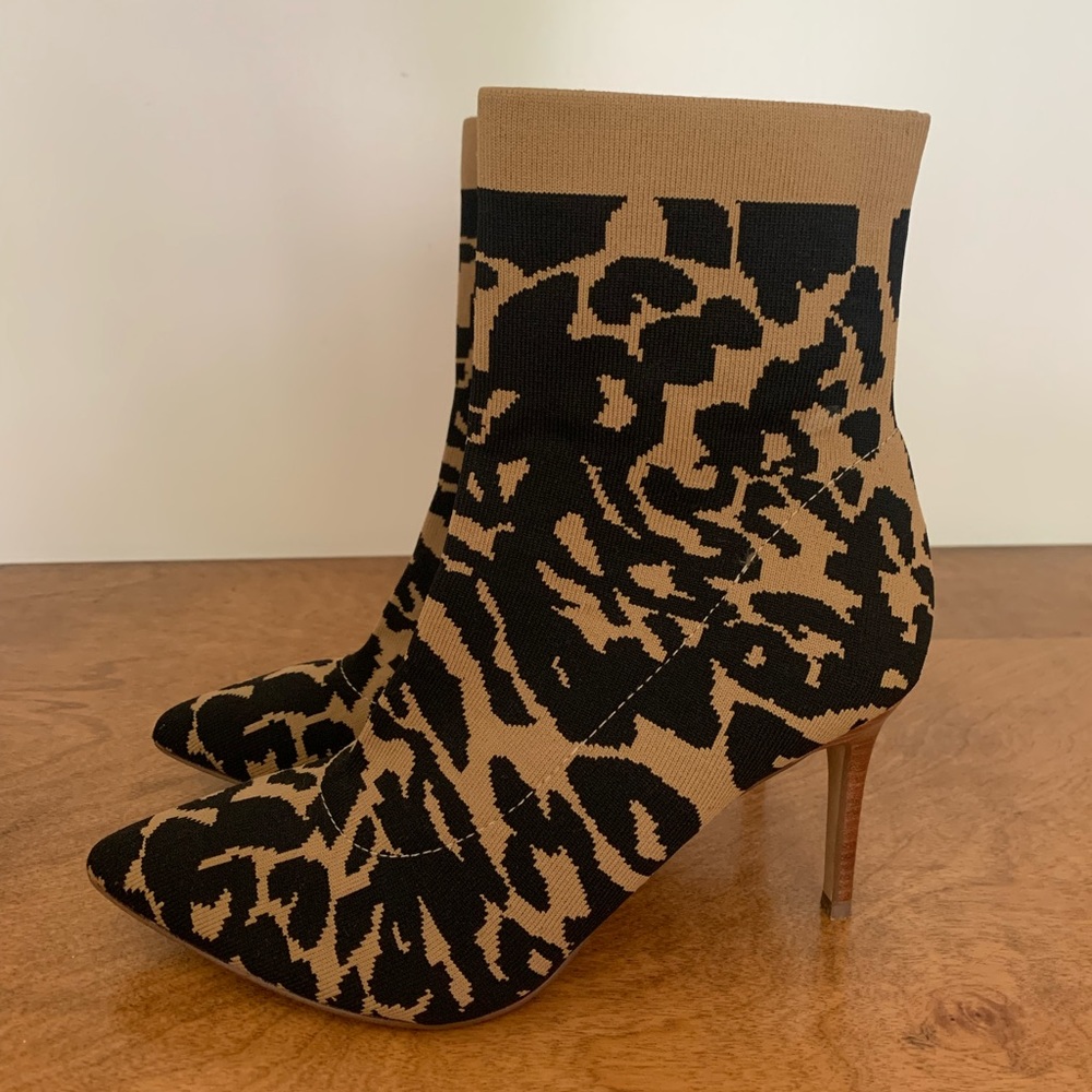 Louise et Cie Leopard Print Booties